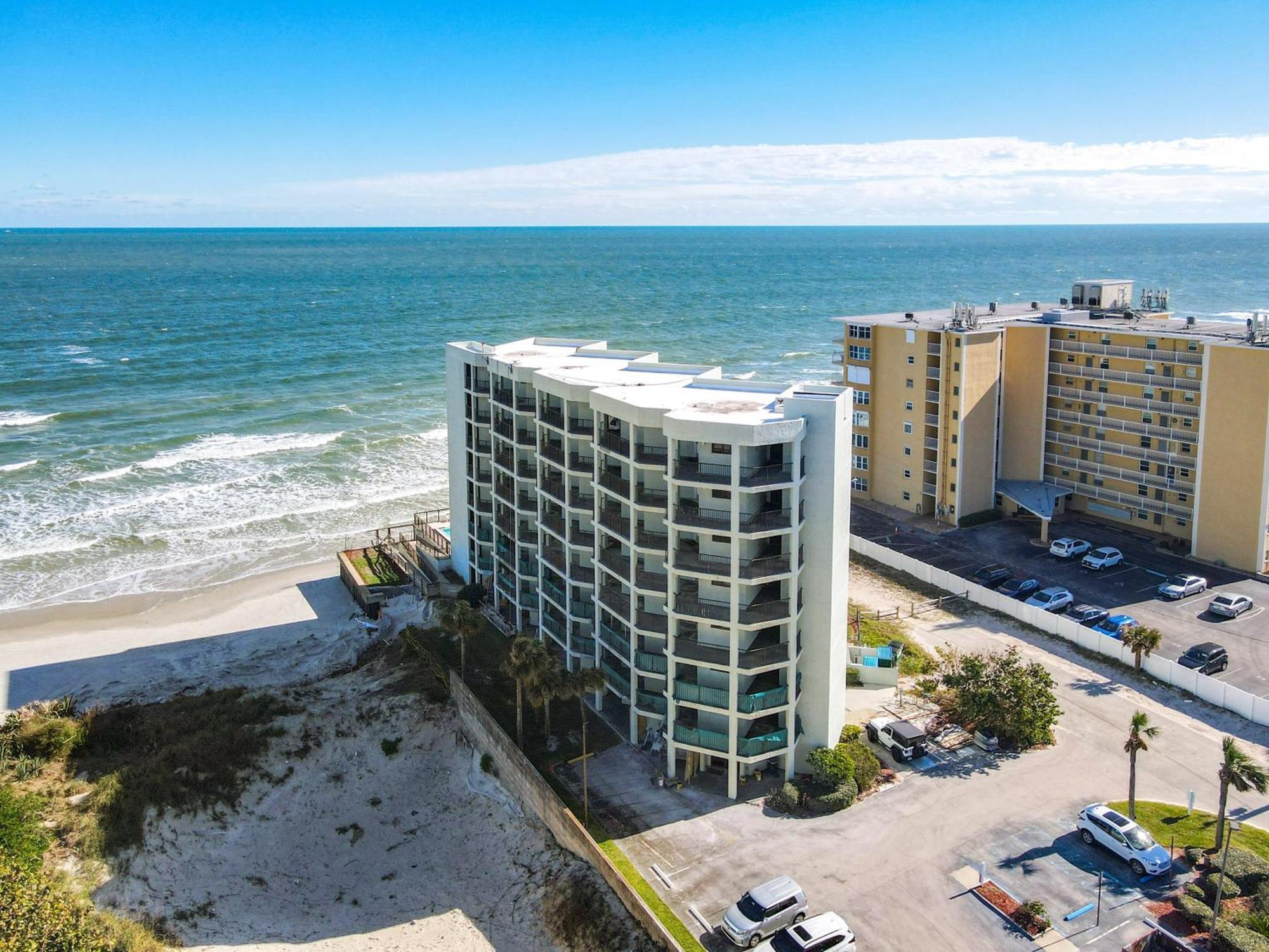 Ocean View With A Beachfront Pool At Ocean Trillium Condo ~ 702 New Smyrna Beach Zewnętrze zdjęcie