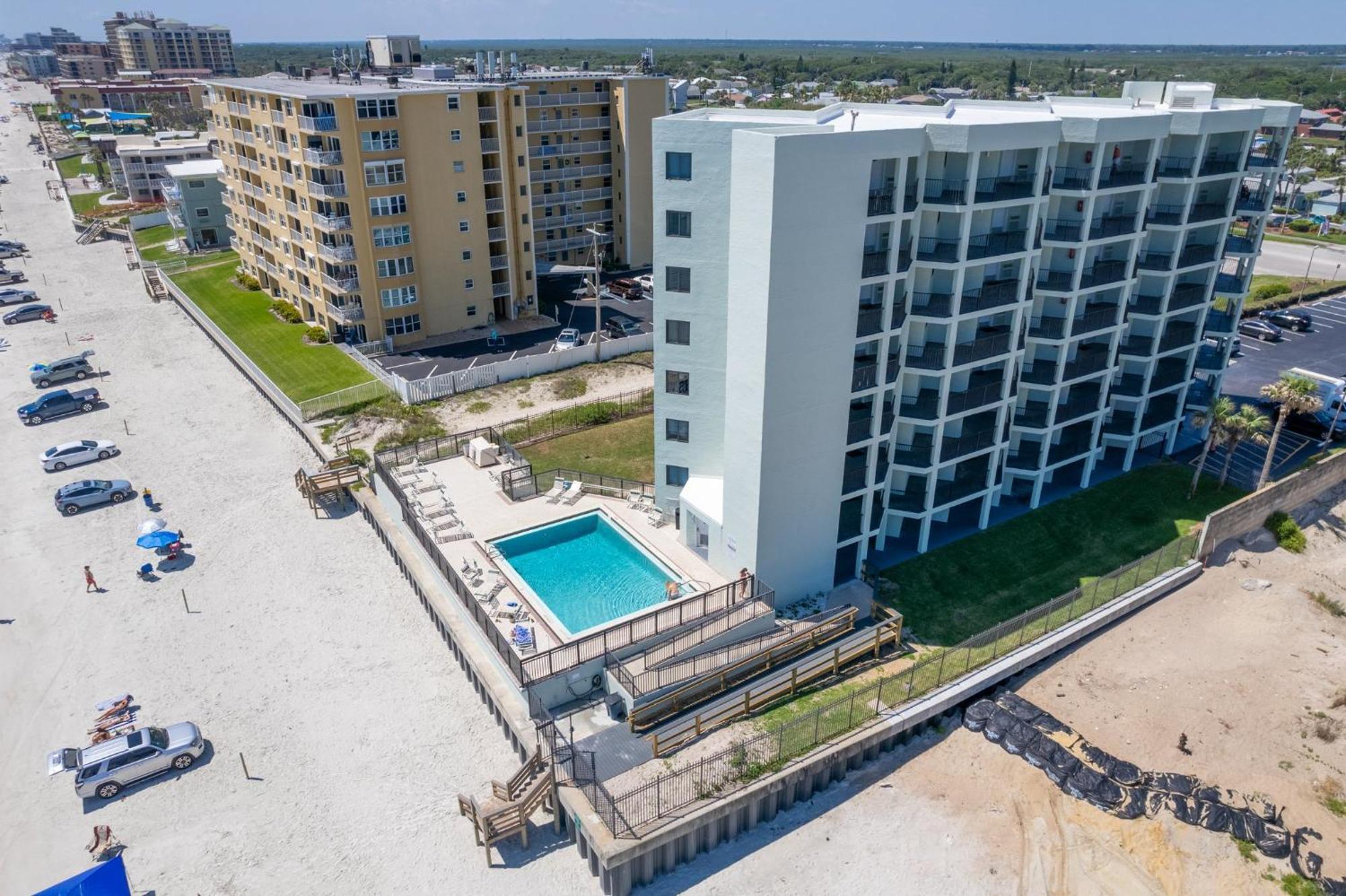 Ocean View With A Beachfront Pool At Ocean Trillium Condo ~ 702 New Smyrna Beach Zewnętrze zdjęcie